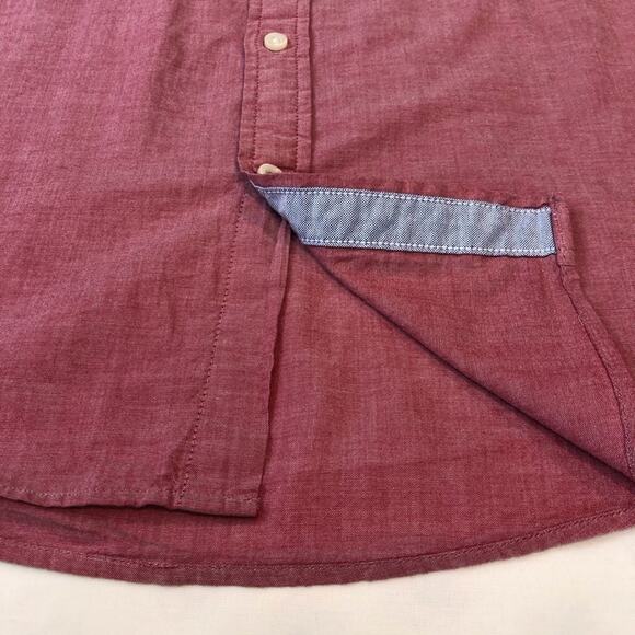 Mens Tommy Hilfiger Red Short Sleeve Short - Picture 5 of 16